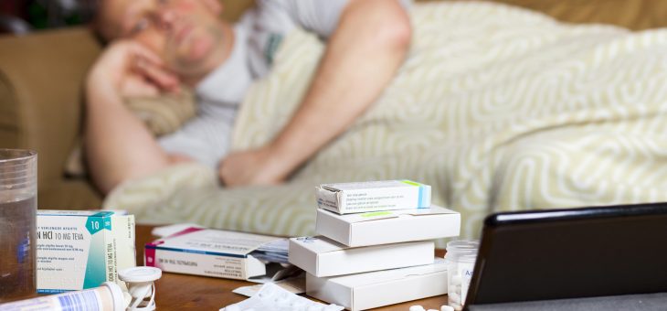 De achtbaan is op volle snelheid